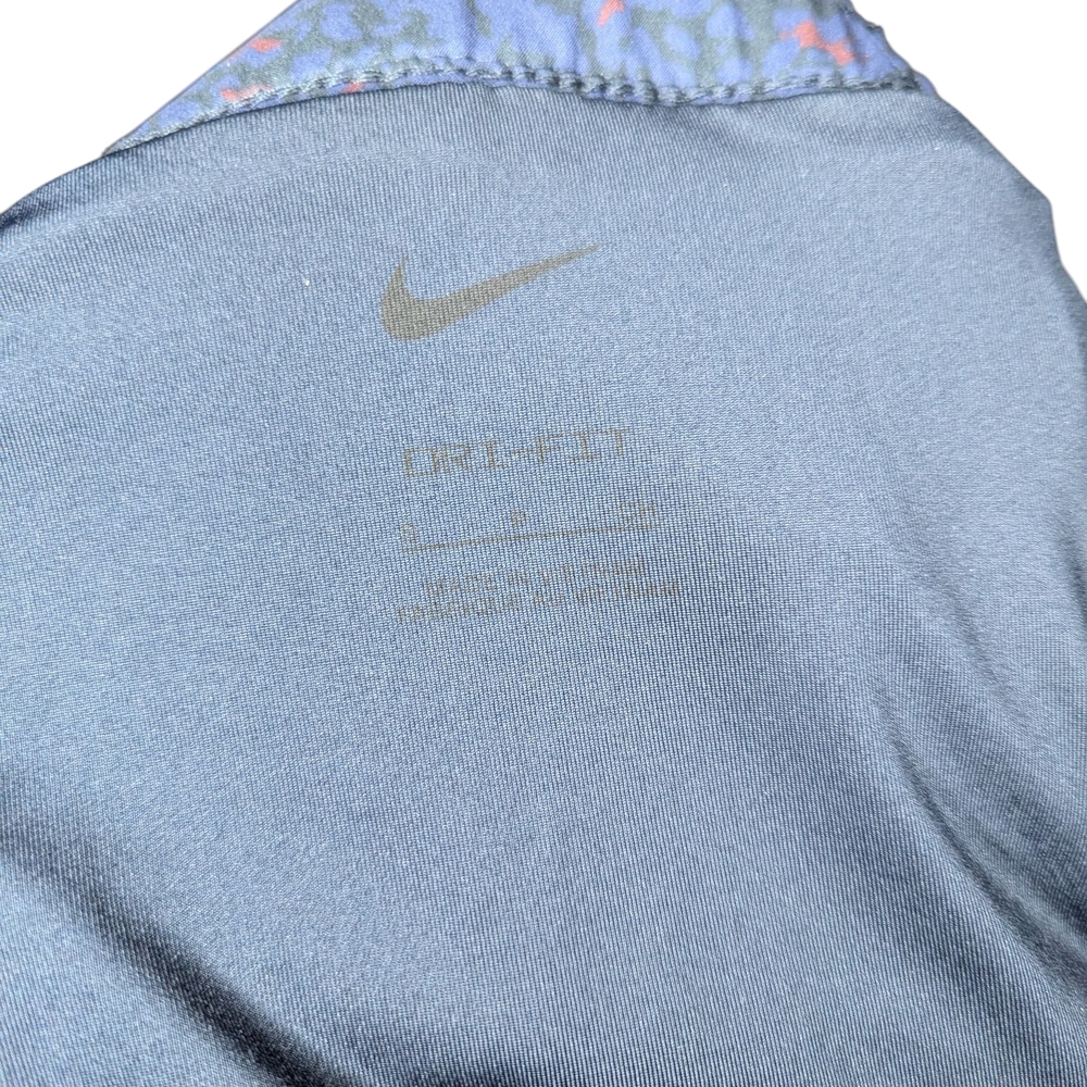 Nike Dri-Fit Womens Athletic Training Shorts Navy Animal Print Small NWT Gymwear - Picture 4 of 10